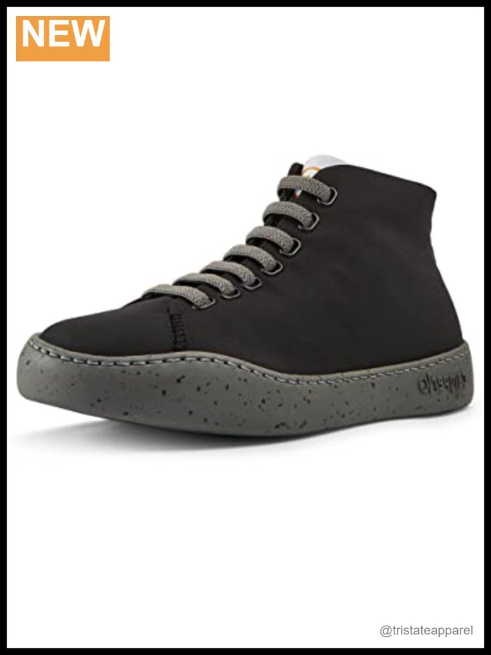 Women's Recycled Polyester Sneaker Bootie with Lace-Up and Zip Closure